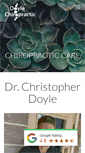 Mobile Screenshot of doyle-chiropractic.com